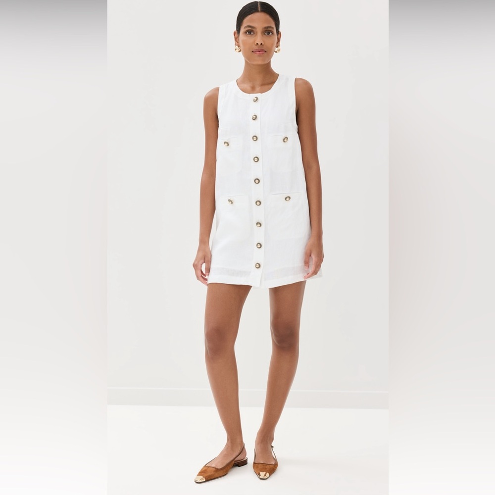 Reformation Tropez Linen Dress